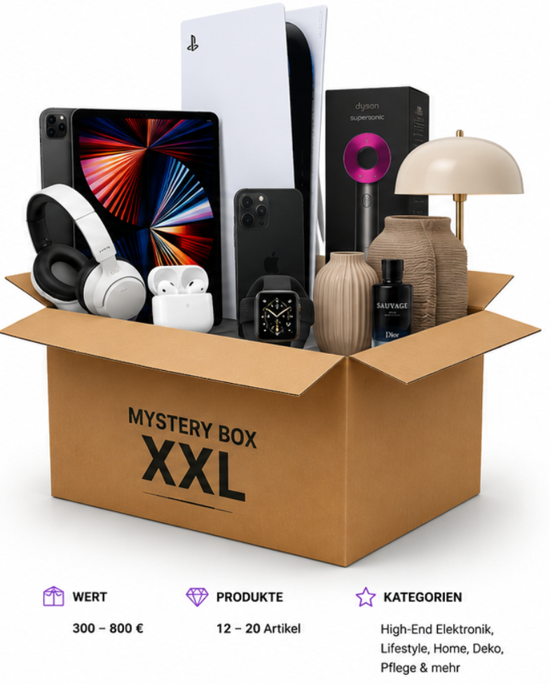 Mystery Box XXL – Das Premium-Unboxing-Erlebnis