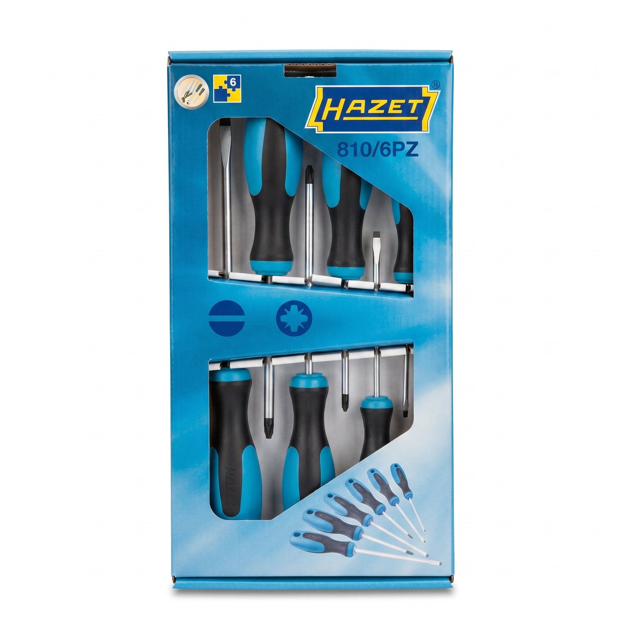 Hazet 810/6PZ Schraubenzieher Set 6-teilig