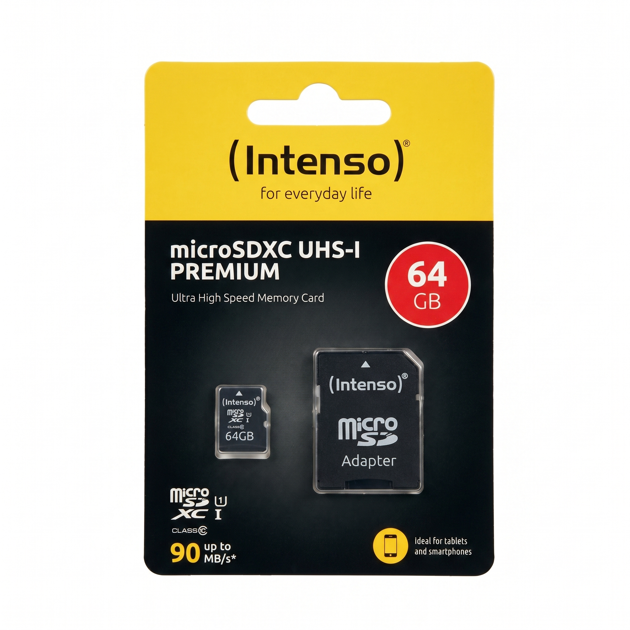 Intenso microSDXC 64GB Class 10 Speicherkarte